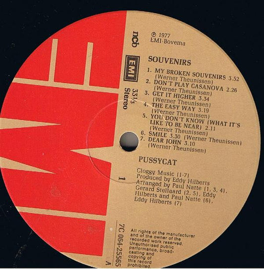 Pussycat (2) : Souvenirs (LP, Album, Gat)