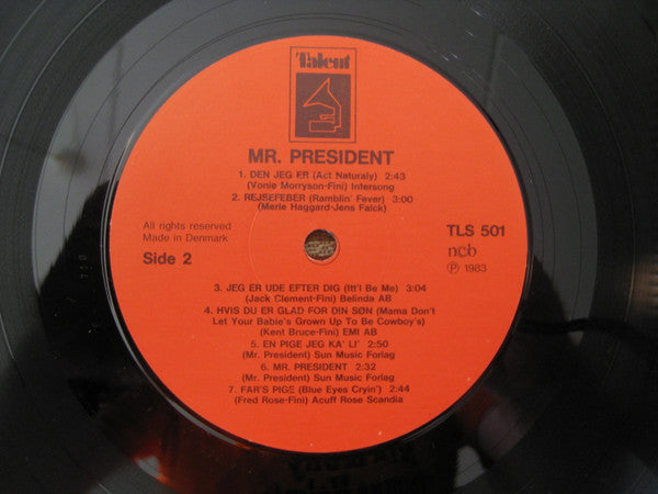 Mr. President (10) : Okie Dokie (LP, Album, Red)