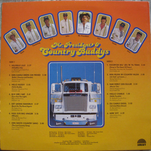 Mr. President (10) : Hello Buddy (LP, Album, Red)