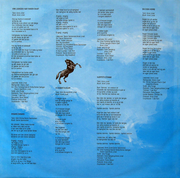 Linnet* / Salomonsen* : Krig Og Kærlighed (LP, Album)