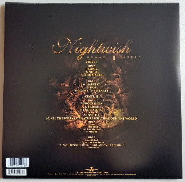 Nightwish : Human. :||: Nature. (2xLP, Bro + LP, S/Sided, Bro + Album, Ltd)