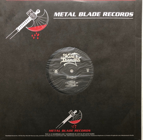 King Diamond : Abigail (LP, Album, RE, 180)