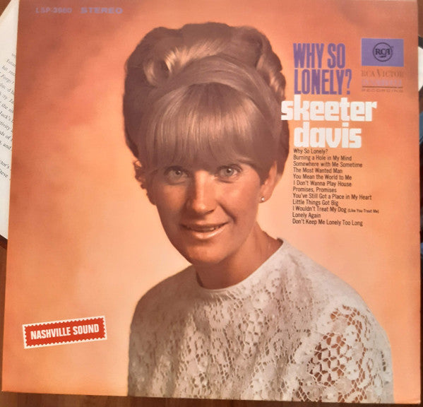 Skeeter Davis : Why So Lonely? (LP, Album)