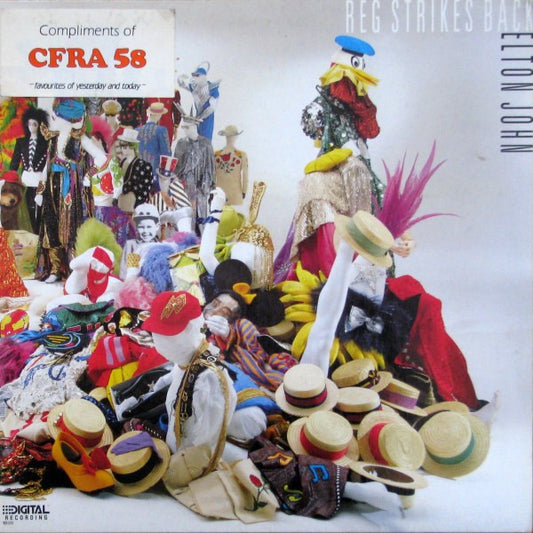 Elton John - Reg Strikes Back (LP) (Very Good Plus (VG+)) - Skanderborg Vinyl