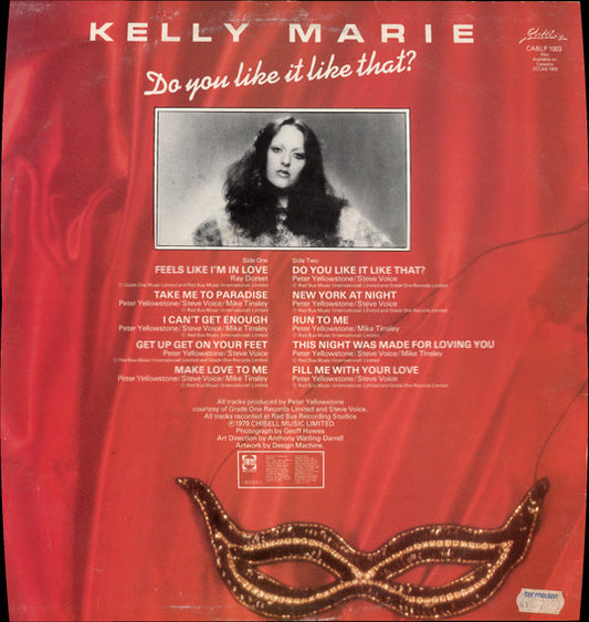Kelly Marie : Do You Like It Like That? (LP, Album)