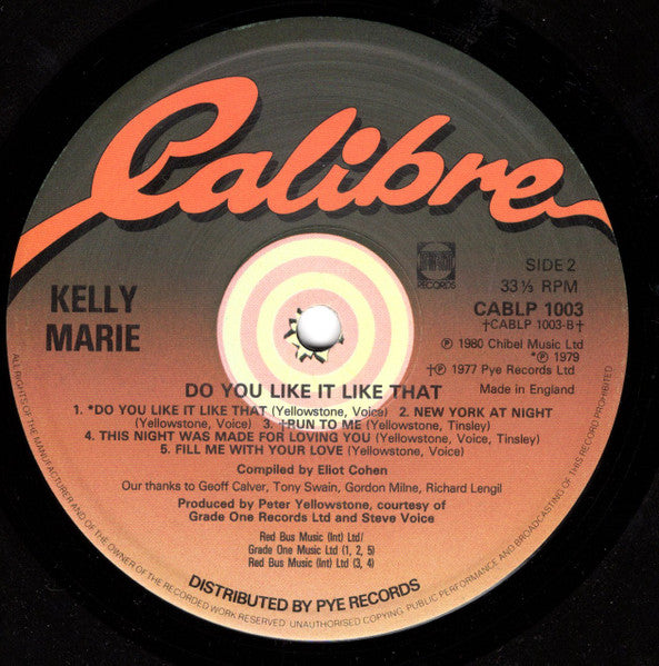 Kelly Marie : Do You Like It Like That? (LP, Album)