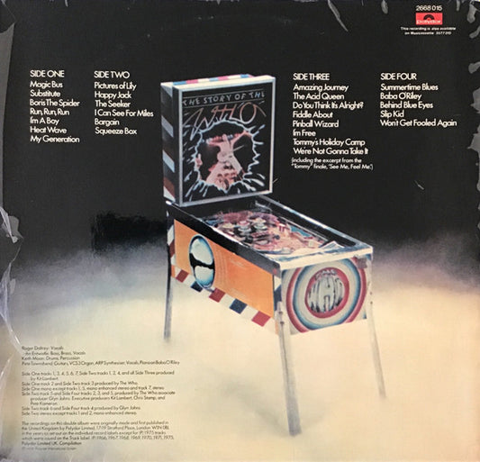 The Who : The Story Of The Who (2xLP, Comp)