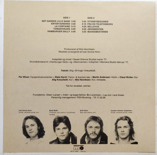 C. V. Jørgensen : Storbyens Små Oaser (LP, Album)