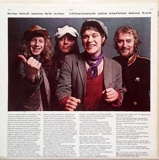 Gasolin' - Gasolin' (LP) (Very Good (VG)) - Skanderborg Vinyl