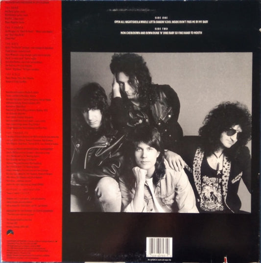 The Georgia Satellites - Open All Night (LP) (Very Good Plus (VG+)) - Skanderborg Vinyl