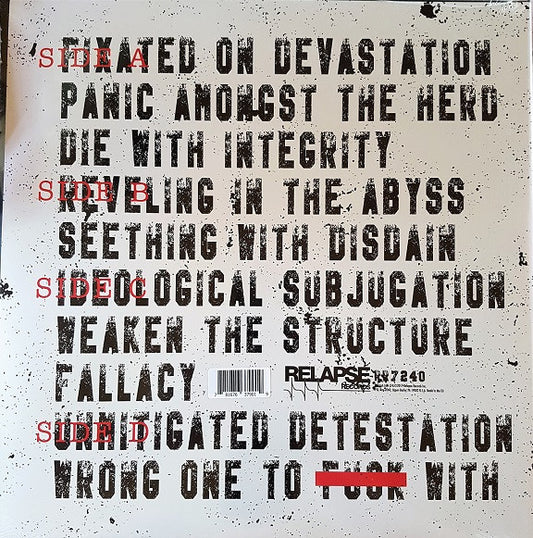 Dying Fetus : Wrong One To Fuck With (2x12", Album, Ltd, S/Edition)