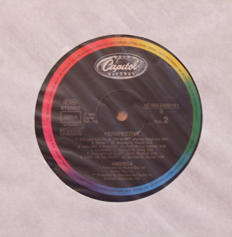 America (2) : Perspective (LP, Album)