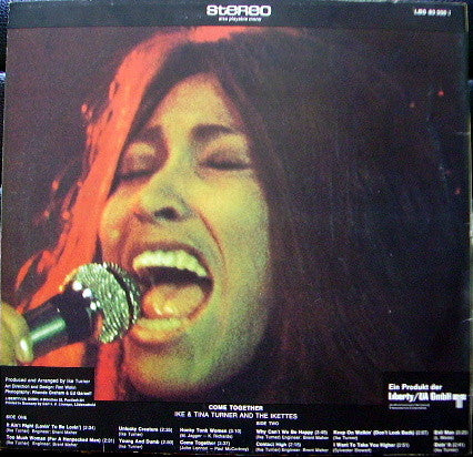 Ike & Tina Turner & The Ikettes : Come Together (LP, Album)