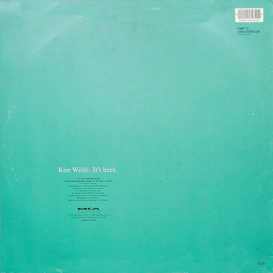 Kim Wilde : It's Here (12", Maxi)