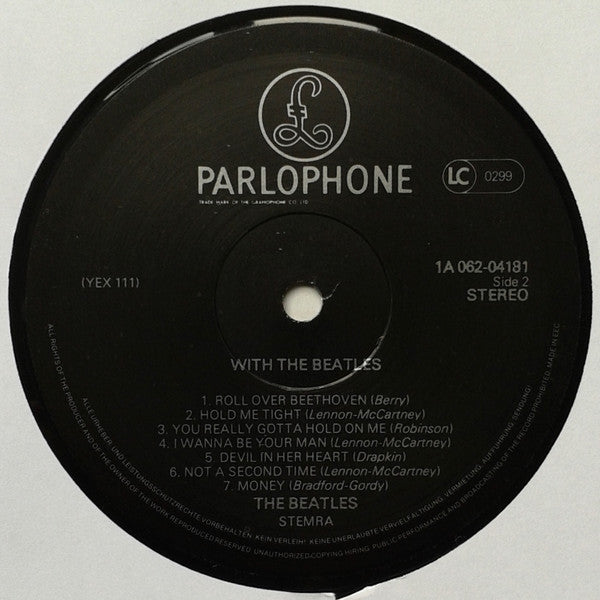 The Beatles - With The Beatles (LP) (Very Good Plus (VG+)) - Skanderborg Vinyl