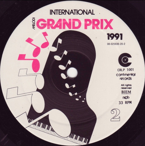 Various : International Grand Prix 1991 (LP, Comp)