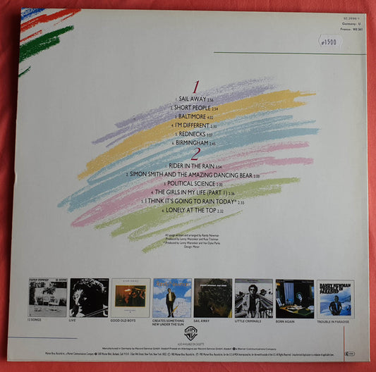 Randy Newman : The Best Of (LP, Comp)