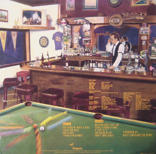 Huey Lewis & The News : Sports (LP, Album)