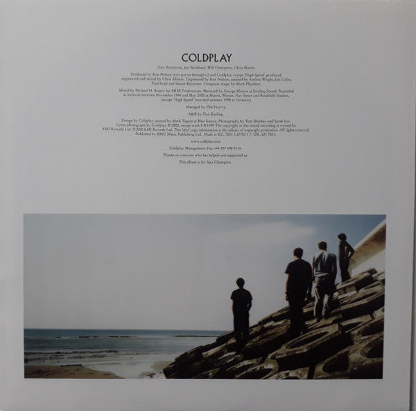 Coldplay : Parachutes (LP, Album, RE, 180)