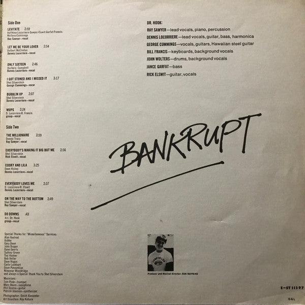 Dr. Hook : Bankrupt (LP, Album)