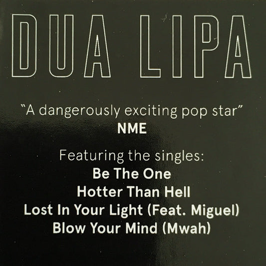 Dua Lipa - Dua Lipa (LP) (Mint (M)) - Skanderborg Vinyl