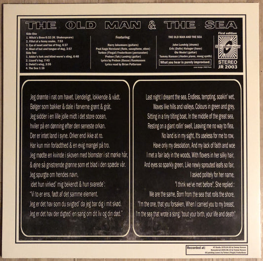 The Old Man & The Sea : Witches Brew (LP, Ltd)