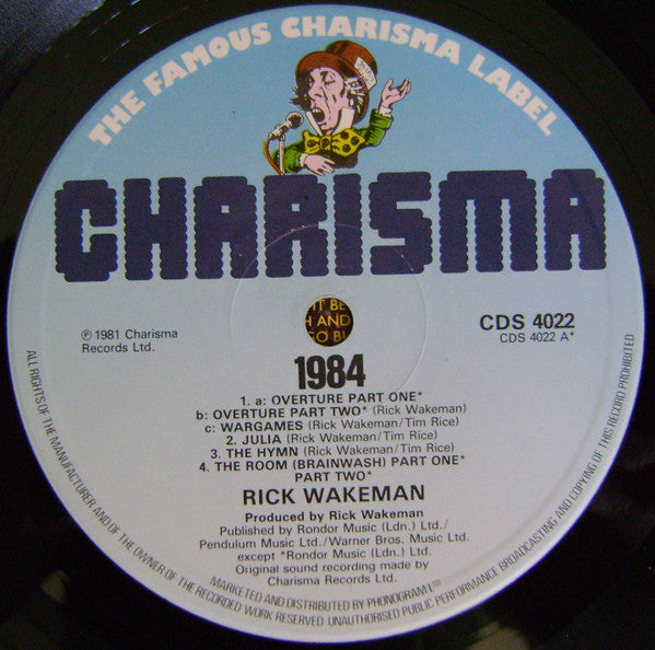 Rick Wakeman : 1984 (LP, Album)