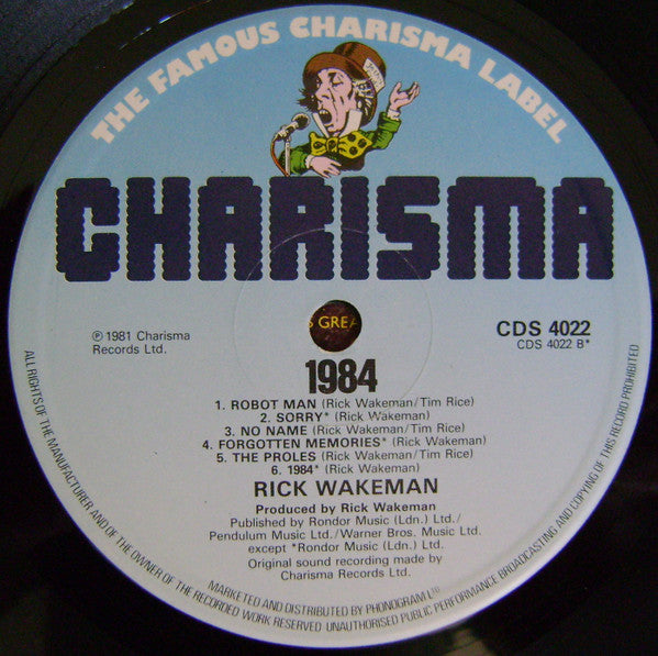 Rick Wakeman : 1984 (LP, Album)