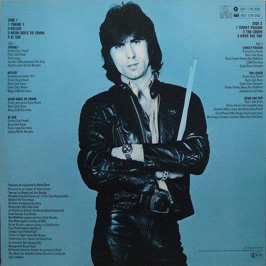 Cozy Powell - Over The Top (LP) (Very Good (VG)) - Skanderborg Vinyl