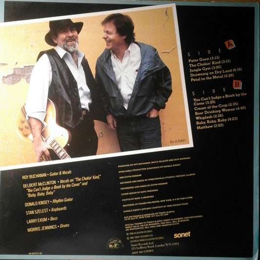 Roy Buchanan : Dancing On The Edge (LP, Album)