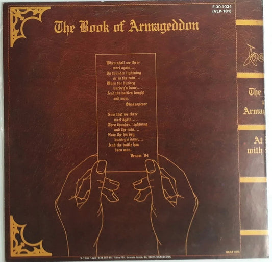 Venom (8) : At War With Satan (LP, Album)