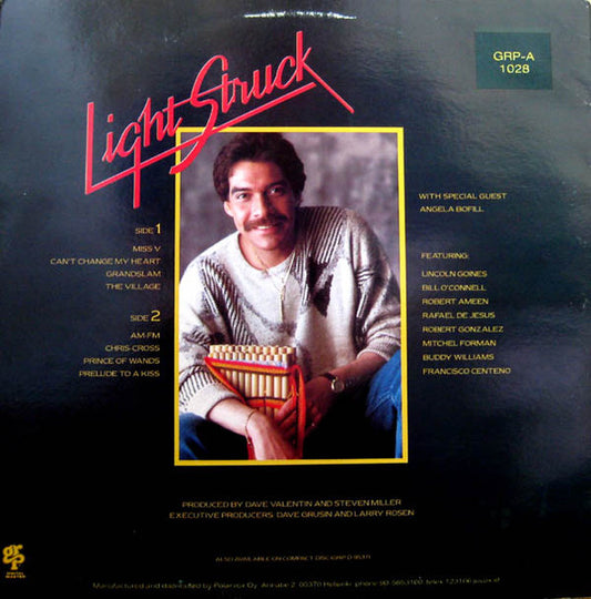 Dave Valentin - Light Struck (LP) (Very Good Plus (VG+)) - Skanderborg Vinyl