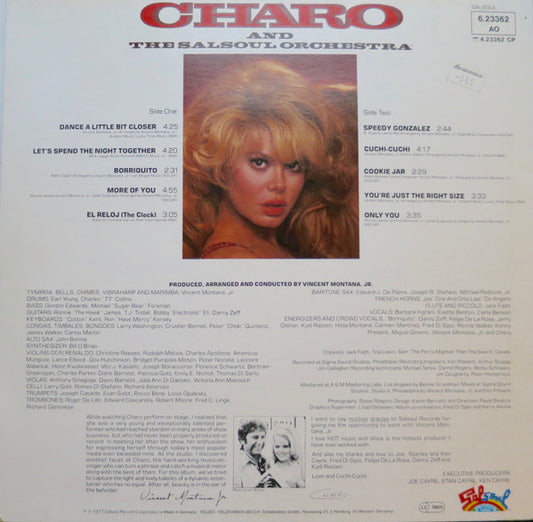 Charo And The Salsoul Orchestra : Cuchi-Cuchi (LP, Album)