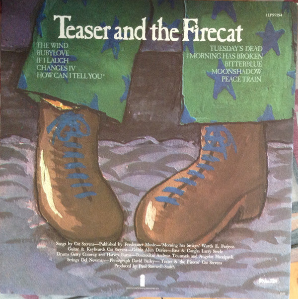 Cat Stevens : Teaser And The Firecat (LP, Album, Gat)
