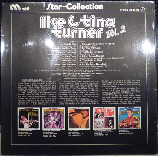 Ike & Tina Turner : Star-Collection Vol. 2 (LP, Comp)
