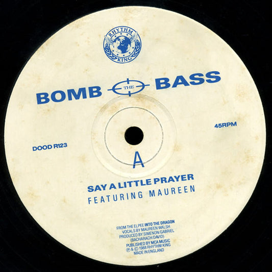 Bomb The Bass : Say A Little Prayer (12", Ltd)