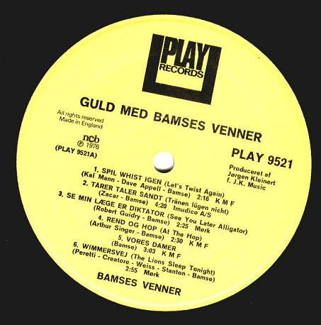 Bamses Venner : Guld Med Bamses Venner (LP, Comp)