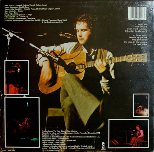 John Martyn : Solid Air (LP, Album, RE)