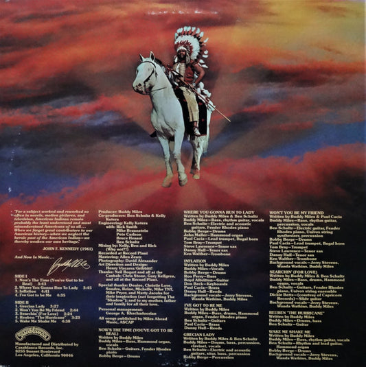 Buddy Miles - Bicentennial Gathering Of The Tribes (LP) (Very Good Plus (VG+)) - Skanderborg Vinyl
