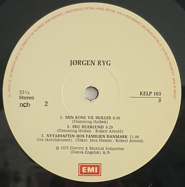 Jørgen Ryg : Jørgen Ryg (LP, RP)