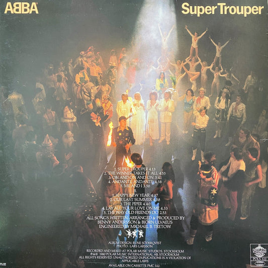 ABBA : Super Trouper (LP, Album, Mis)