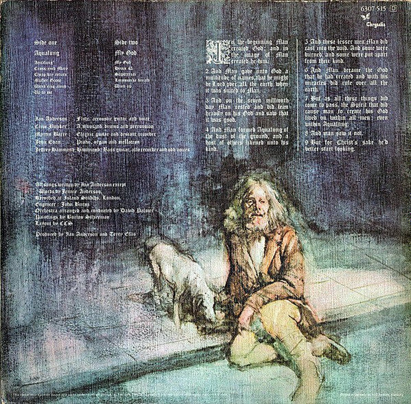 Jethro Tull : Aqualung (LP, Album, RE, Tex)