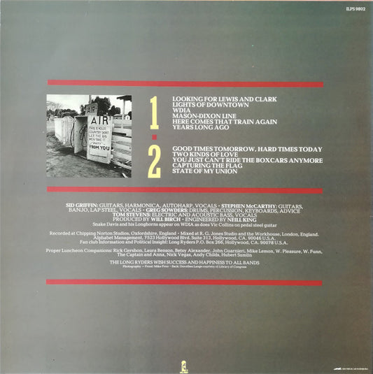 The Long Ryders : State Of Our Union (LP, Album)