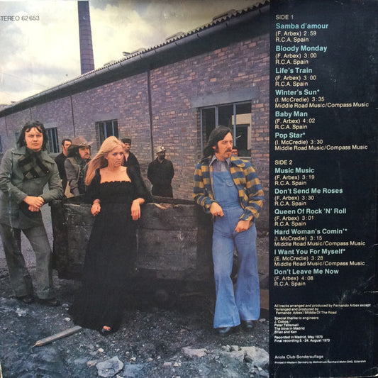 Middle Of The Road : Music Music (LP, Album, Club, RE, S/Edition, Son)