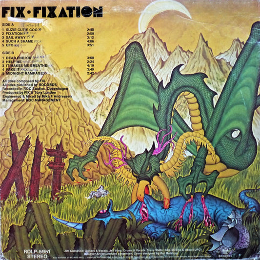 Fix - Fixation (LP) (Very Good (VG)) - Skanderborg Vinyl