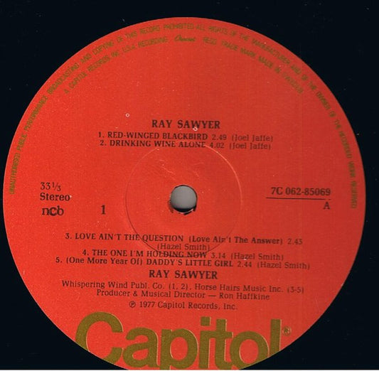 Ray Sawyer : Ray Sawyer (LP, Album)