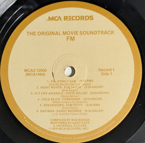 Various : FM • The Original Movie Soundtrack (2xLP, Comp, Glo)