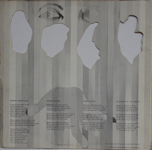 Procol Harum : Broken Barricades (LP, Album, RE, Gat)