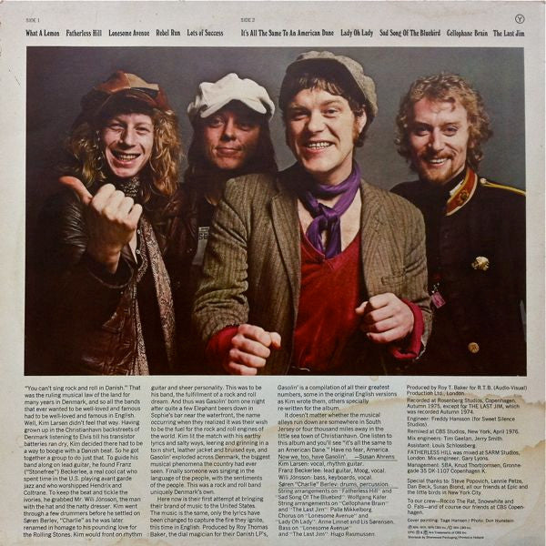 Gasolin' : What A Lemon (LP, Album, Pri)