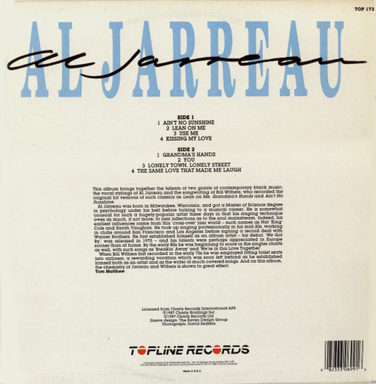 Al Jarreau : Sings Bill Withers (LP, Album)